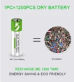 SmarToools RB40 AAA 1.5V 750mWh Rechargeable Battery - Image 2