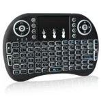 Rii I8B Rechargeable Wireless Backlit Mini Keyboard With Touchpad - Image 2
