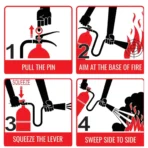 Fire Extinguisher 1KG - ABC Dry Powder - Image 2